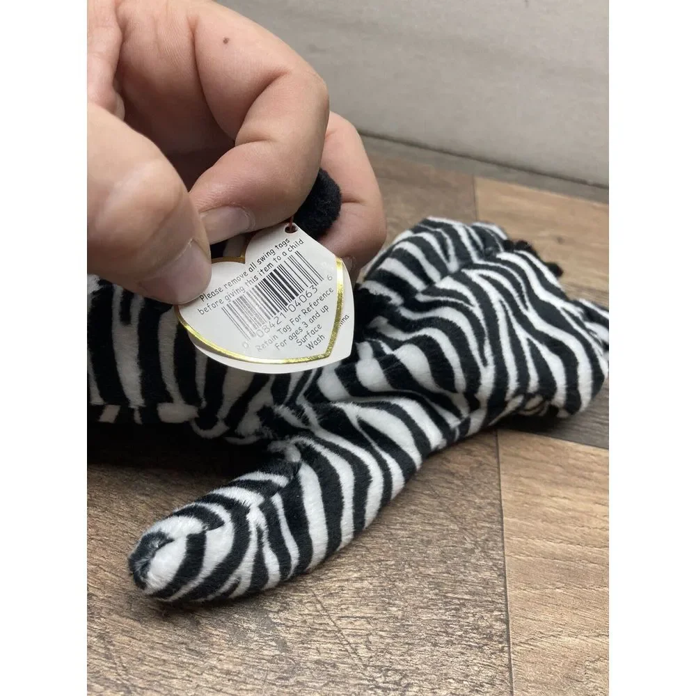 Ty Beanie‎ ZIGGY the Zebra, 8 inch